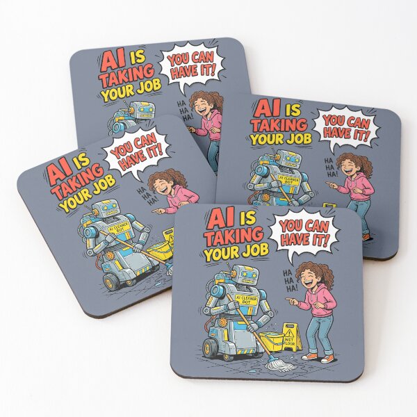 Item preview, Ai is taking my job 'You can have it' Ha Ha !  designed and sold by Applecrunch.