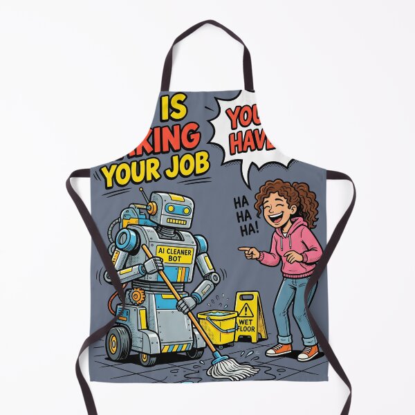 Item preview, Ai is taking my job 'You can have it' Ha Ha ! designed and sold by Applecrunch.