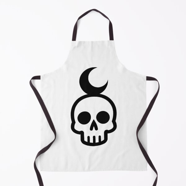 Item preview, Gothic Skull with Roses Moon and Flames - Dark Tattoo Style Streetwear Design designed and sold by trendplusco.