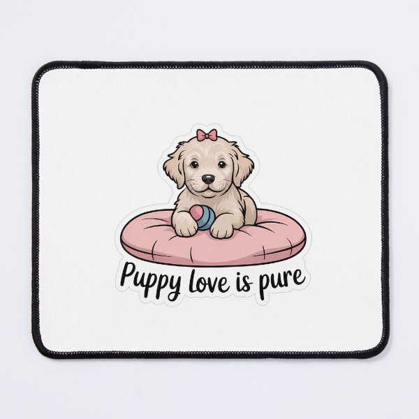 Item preview, Puppy Love Is Pure designed and sold by NiftyWrx.