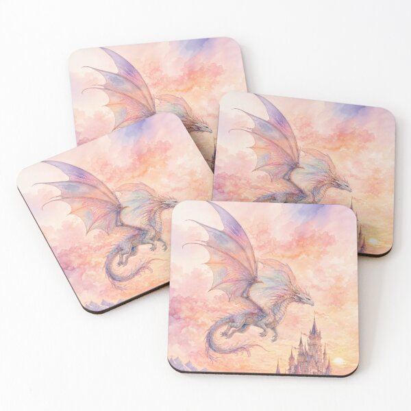 Item preview, Pink Dragon designed and sold by Wildflower Mama Designs.