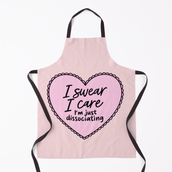Item preview, Dissociating Pink Heart Funny Mental Health Sarcastic Quote designed and sold by ronakris009.