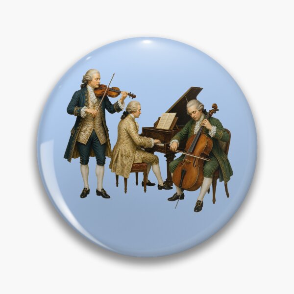 Item preview, The Chamber Trio - 18th Century Classical Piano, Violin, and Cello Harmony designed and sold by DoReMiStudio.