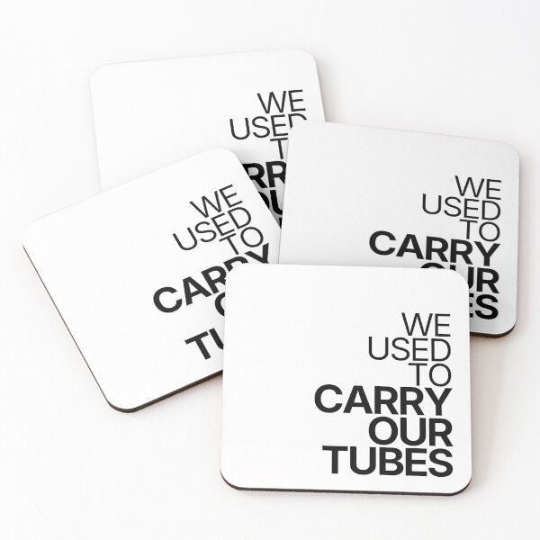 Item preview, We Used To Carry Our Tubes designed and sold by TheRulingPen.
