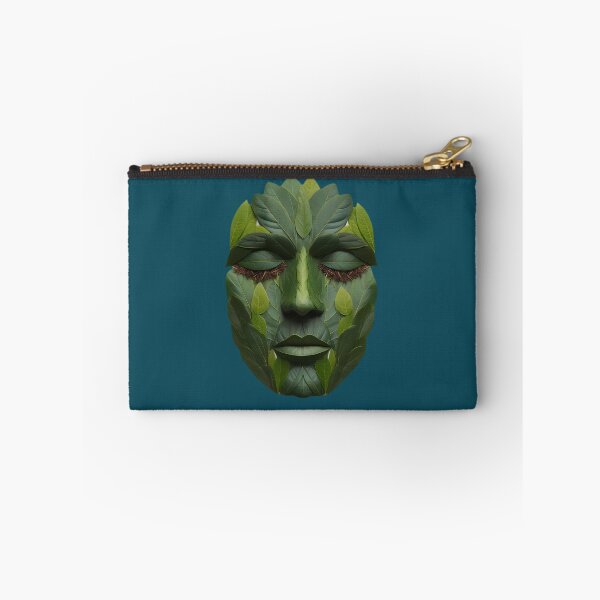 Item preview, Leaf Face Art Print designed and sold by Ambroa Stuff.