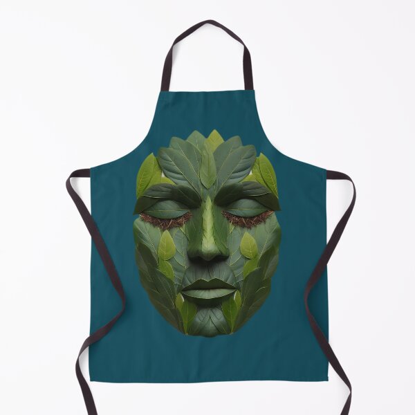 Item preview, Leaf Face Art Print designed and sold by Ambroa Stuff.