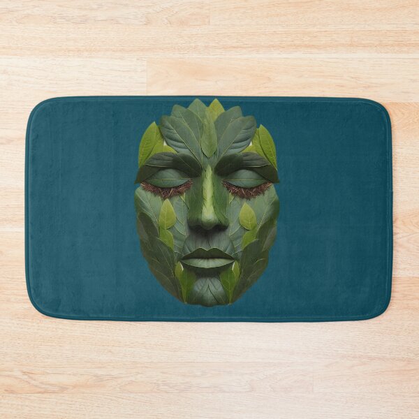 Item preview, Leaf Face Art Print designed and sold by Ambroa Stuff.