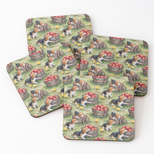 Item preview, Beagle Autumn Orchard Adventure designed and sold by TJ Art and Camera.