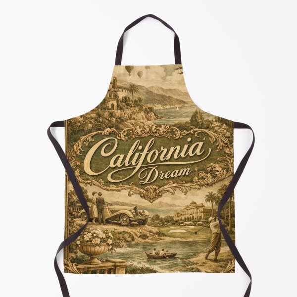 Item preview, California Dream Vintage Travel Poster designed and sold by Ve & Co.