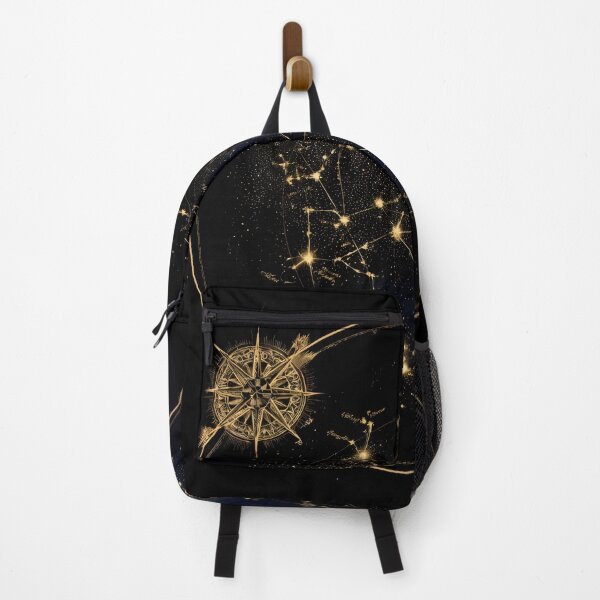 Item preview, Wall Art - Postcard - T-shirt: Golden Constellations – Celestial Map Art designed and sold by ForeverPrintsOK.