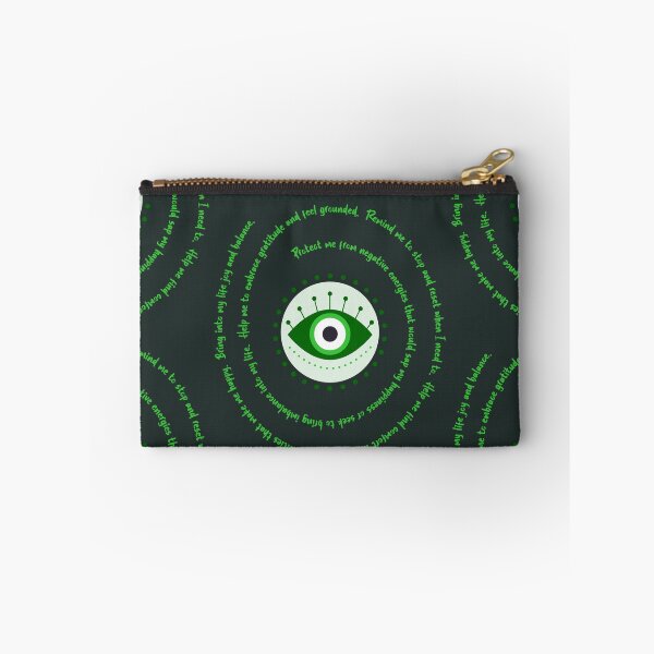 Item preview, Dark Green Evil Eye - Happiness & Balance Protection designed and sold by TheThankfulTyne.