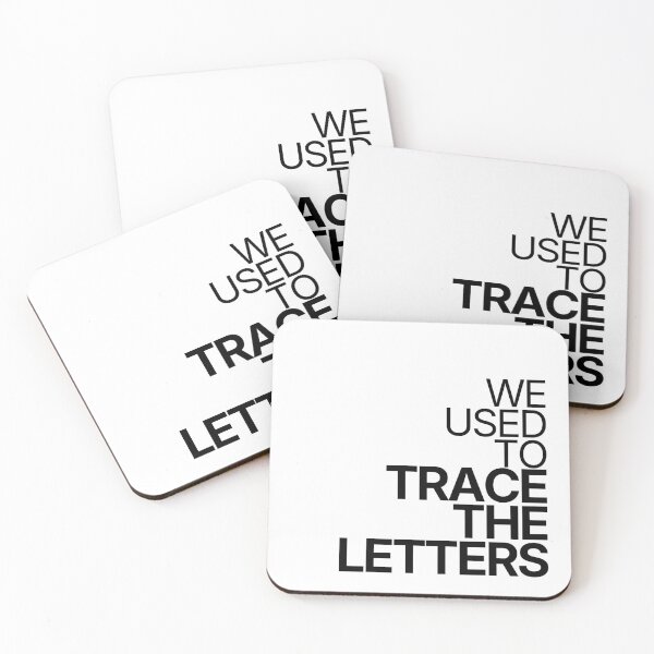 Item preview, We Used To Trace The Letters designed and sold by TheRulingPen.