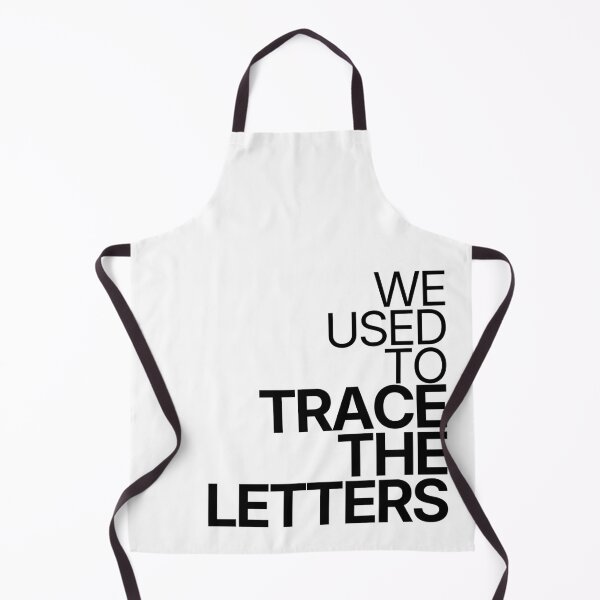 Item preview, We Used To Trace The Letters designed and sold by TheRulingPen.