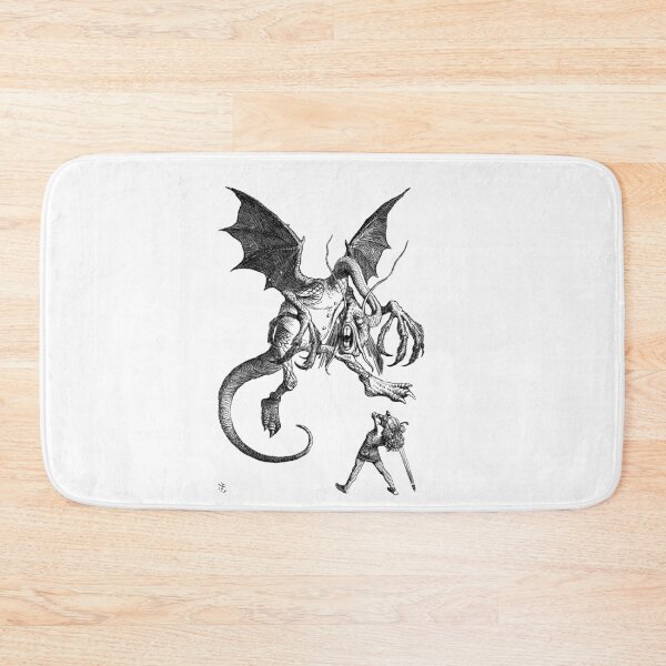 Item preview, Alice and the Jabberwocky - Alice in Wonderland - Vintage Art designed and sold by RickE.