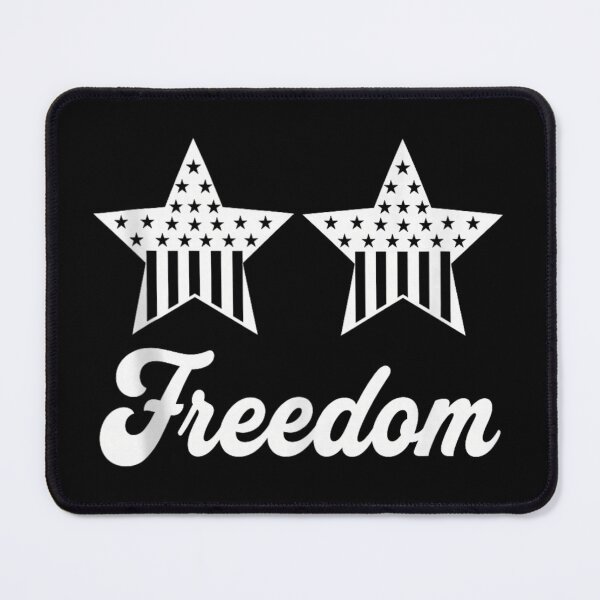 Item preview, Patriotic American Freedom Stars And Stripes Independence Day Retro Graphic Tee designed and sold by GalenoHenley.