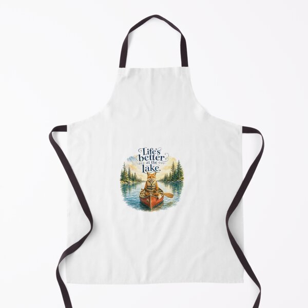 Item preview, Life Is Better At The Lake Fox Canoe Camping Adventure designed and sold by AQUILAKREO.