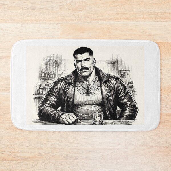 Artikelvorschau, Gay Leather Bar Biker Iced Daddy Leder Pride Grafikdesign entworfen und verkauft von ItsAKinkThing.