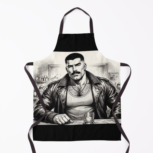 Item preview, Gay Leather Bar Biker Iced Daddy Leder Pride Graphic Design designed and sold by ItsAKinkThing.