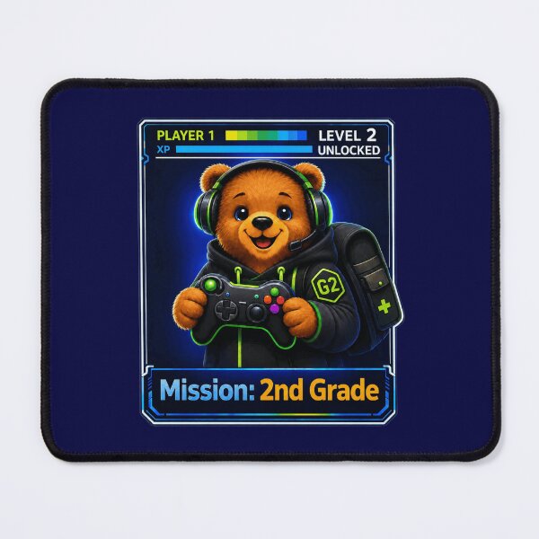 Item preview, Mission 2nd Grade Gamer Back to School Kids T-Shirt designed and sold by KIDXTR.