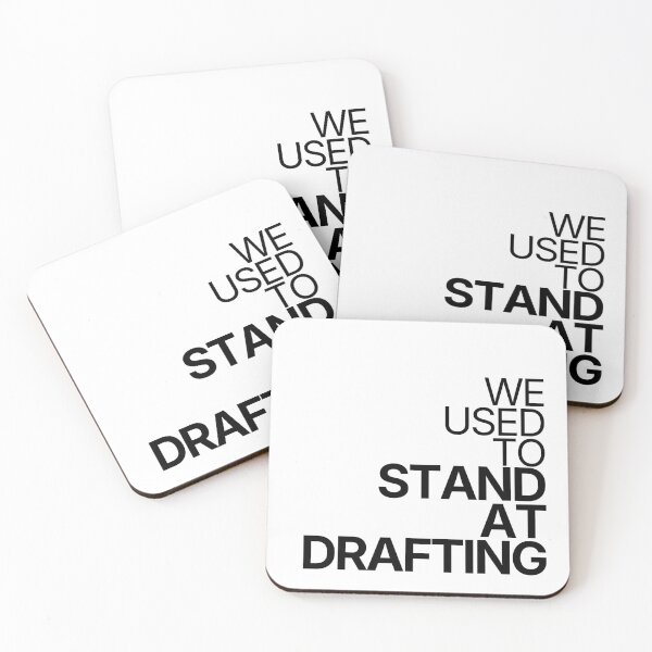 Item preview, We Used To Stand At Drafting designed and sold by TheRulingPen.