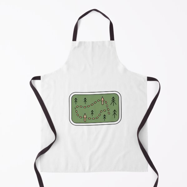 Item preview, Minimalist Trail Map for Hikers designed and sold by NiftyWrx.