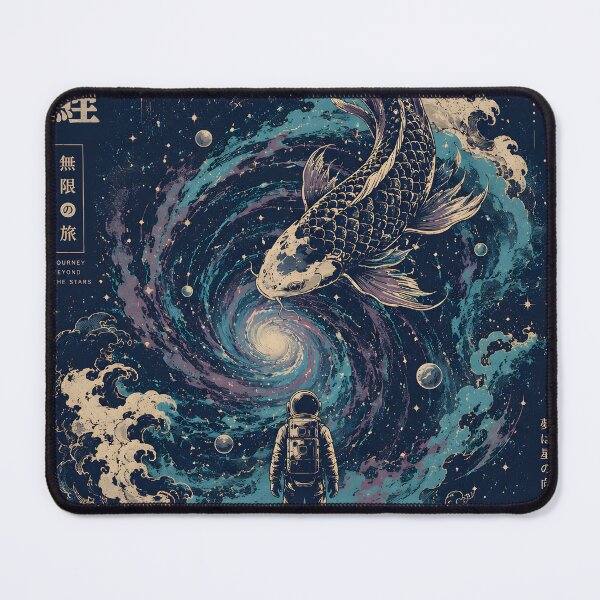 Item preview, Cosmic Koi | Astronaut Galaxy Japanese Space designed and sold by Day Dreamer.
