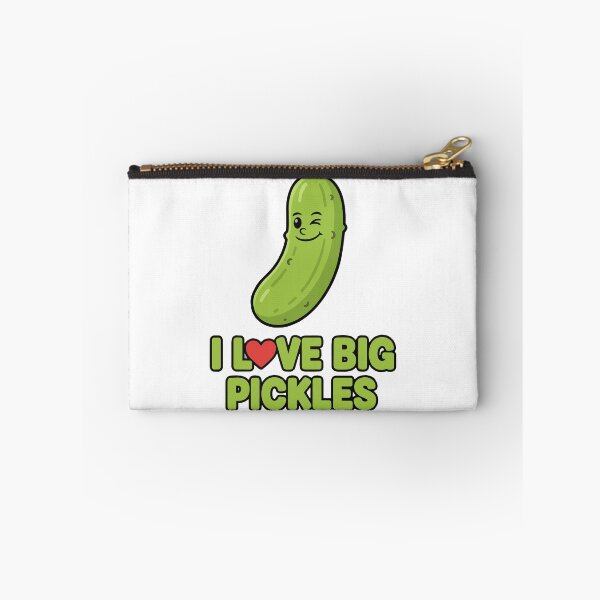 Item preview, funny inappropriate pickles I Love Big Pickles designed and sold by Uglyandcute.