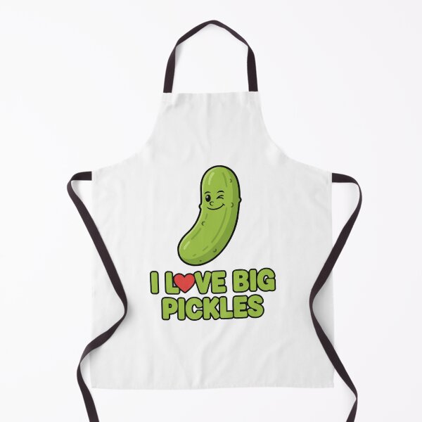 Item preview, funny inappropriate pickles I Love Big Pickles designed and sold by Uglyandcute.