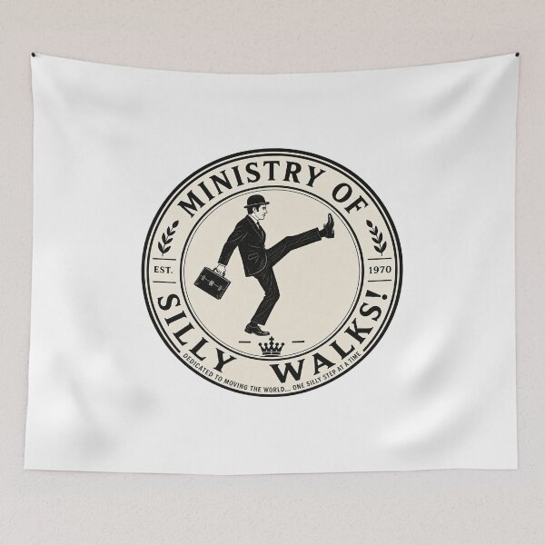 Item preview, Ministry of Silly Walks! Est. 1970! designed and sold by Bruce Custom Creations.