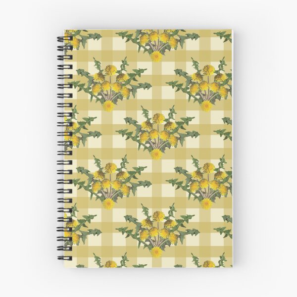 Item preview, Dandelion Arrangement on Yellow Gingham designed and sold by Digitalmyth's Designs.