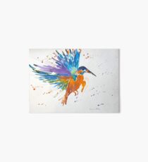 Kingfisher in Flight Art Board