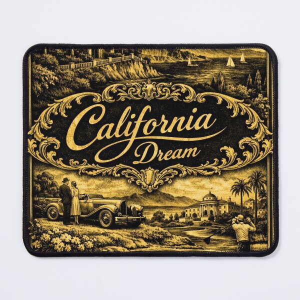 Item preview, California Dream Black and Gold Poster designed and sold by Ve & Co.