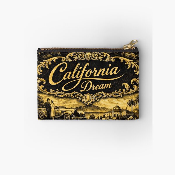 Item preview, California Dream Black and Gold Poster designed and sold by Ve & Co.