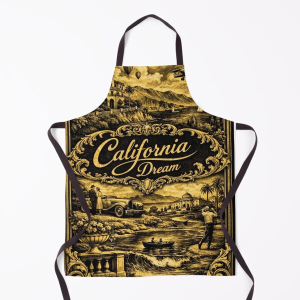 Item preview, California Dream Black and Gold Poster designed and sold by Ve & Co.