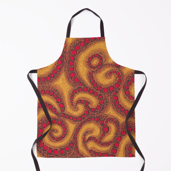 Item preview, Aboriginal Inspired Dot Art - Lava Sand Snakes Pattern designed and sold by GrinGalore.