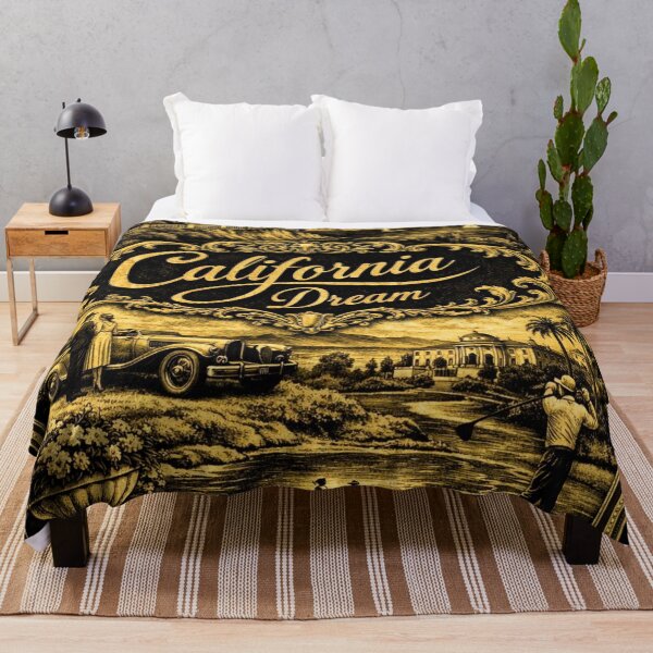 Item preview, California Dream Black and Gold Poster designed and sold by Ve & Co.