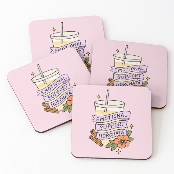 Item preview, Emotional Support Horchata Funny Mexican Drink Comfort Food designed and sold by ronakris009.