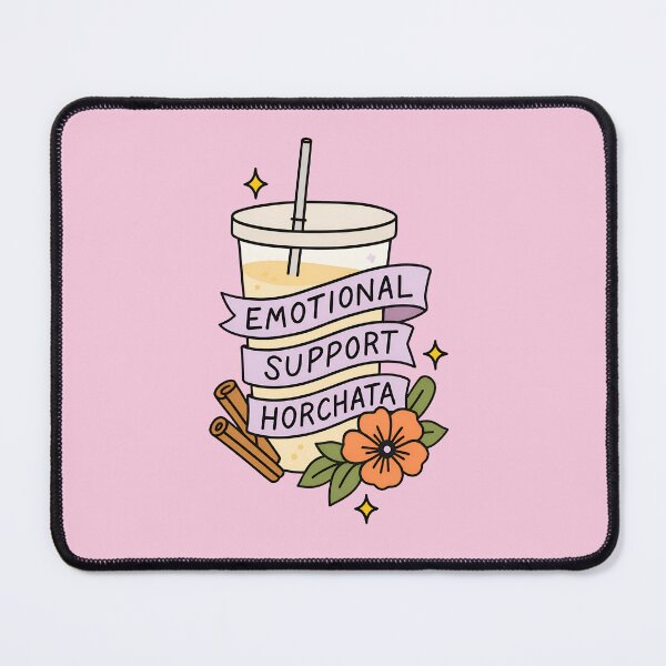 Item preview, Emotional Support Horchata Funny Mexican Drink Comfort Food designed and sold by ronakris009.