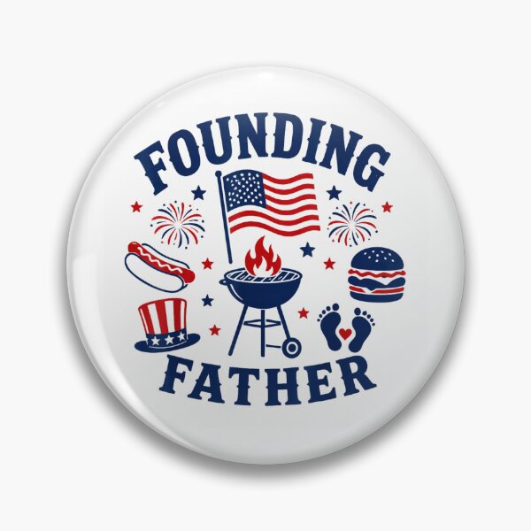 Item preview, Funny 4th Of July Founding Father BBQ Grilling American Flag Dad Gift designed and sold by GalenoHenley.