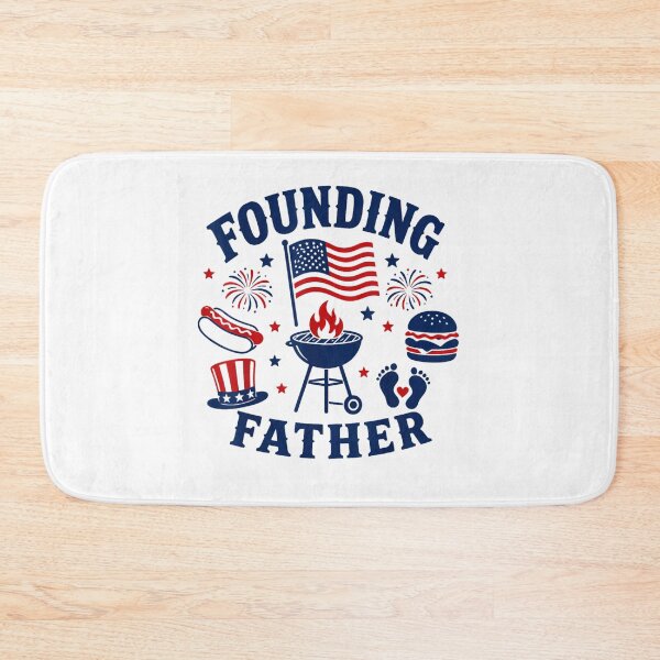 Item preview, Funny 4th Of July Founding Father BBQ Grilling American Flag Dad Gift designed and sold by GalenoHenley.