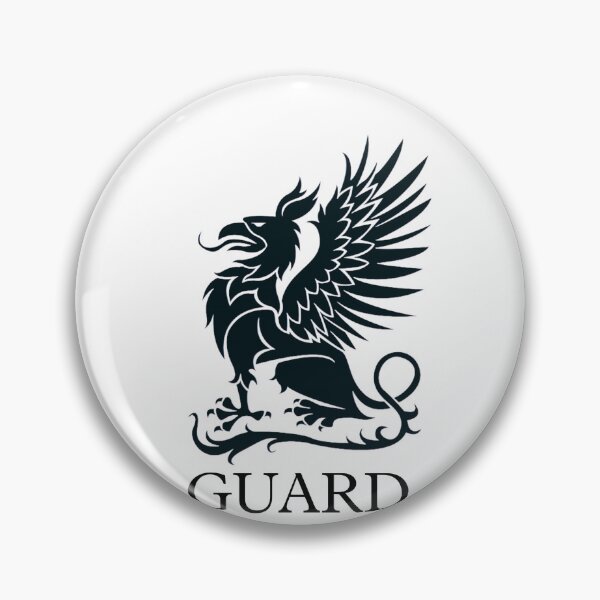 Item preview, Guard Griffin Mythical Creature Design designed and sold by RandomArtsByJo.