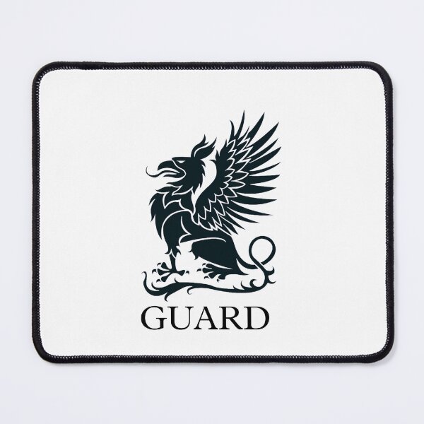 Item preview, Guard Griffin Mythical Creature Design designed and sold by RandomArtsByJo.