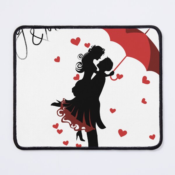 Item preview, You & Me Romantic Love SVG | Couple Under Umbrella Clipart | Cute Valentine Design designed and sold by Emianartstudio.