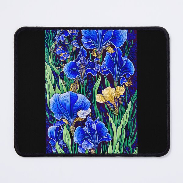 Item preview, The Blue Iris Garden designed and sold by ©Janis Zroback.