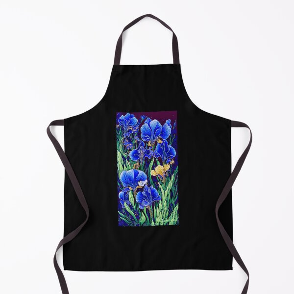 Item preview, The Blue Iris Garden designed and sold by ©Janis Zroback.