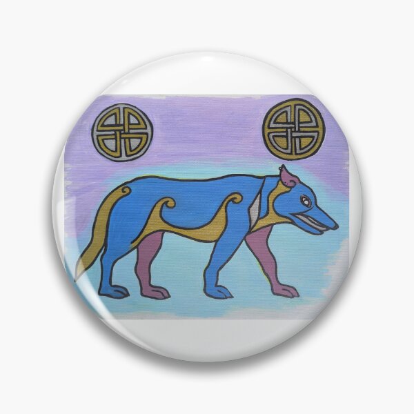 Item preview, Liminal Wolf designed and sold by Dark Moon Art Studio.