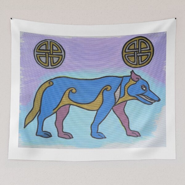 Item preview, Liminal Wolf designed and sold by Dark Moon Art Studio.