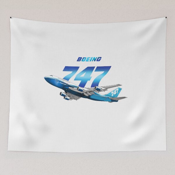 Aperçu de l'œuvre Boeing 747 créée et vendue par PlanesArtByLeo.
