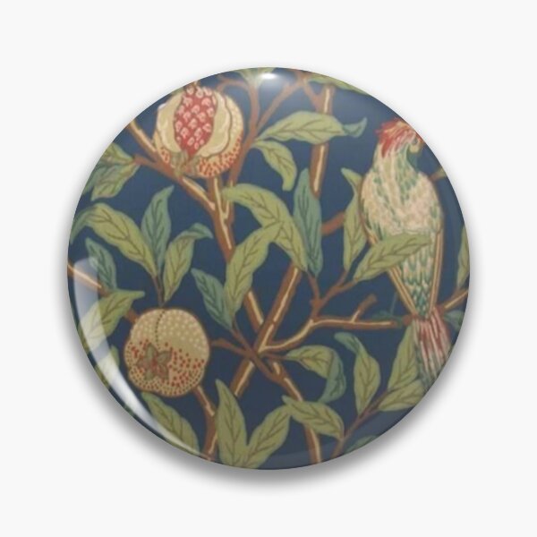 Item preview, Earthy greens and leaf motif with Bird Print Nature  designed and sold by BlueLineLAX.