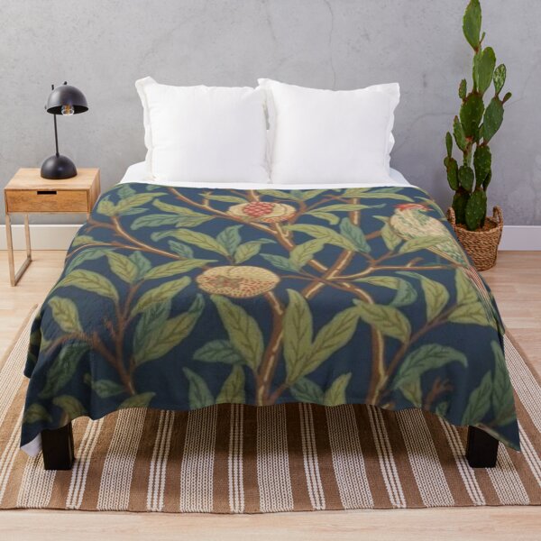 Item preview, Earthy greens and leaf motif with Bird Print Nature  designed and sold by BlueLineLAX.